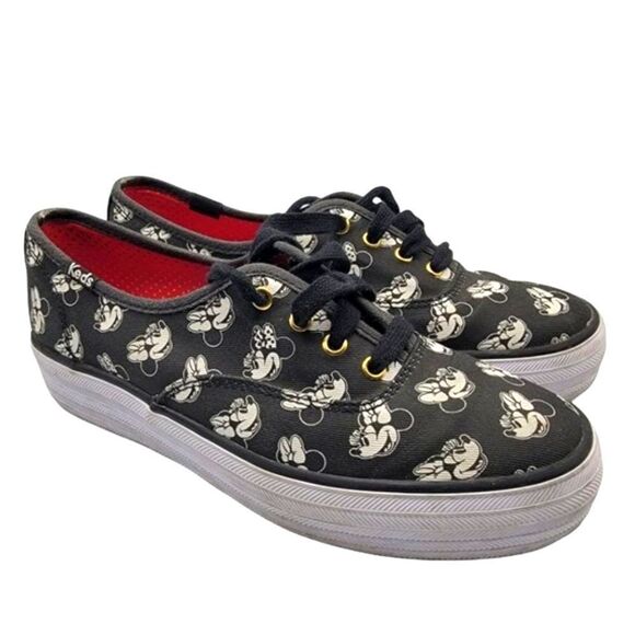 Keds + Disney Collab Shoes - Disney Keds Minnie Mouse Sneaker Shoes - Size 9